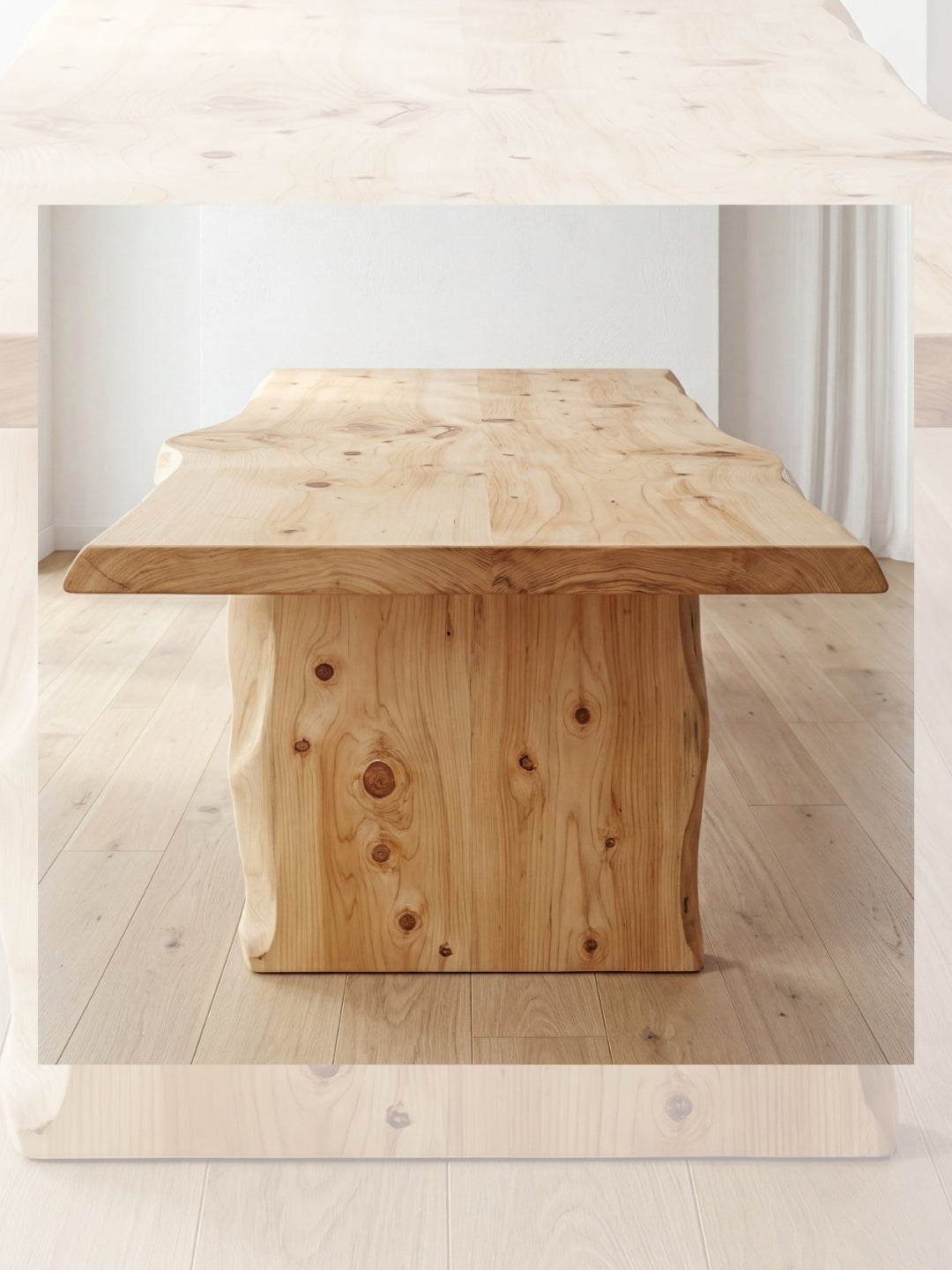 Mesas de comedor Serena - Base de madera