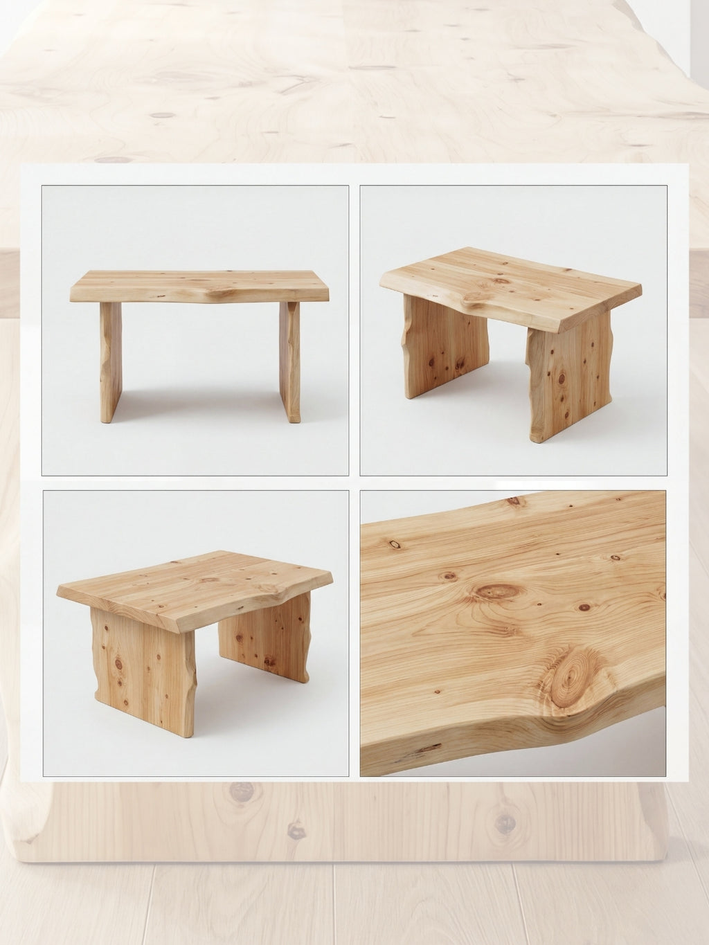 Mesas de comedor Serena - Base de madera