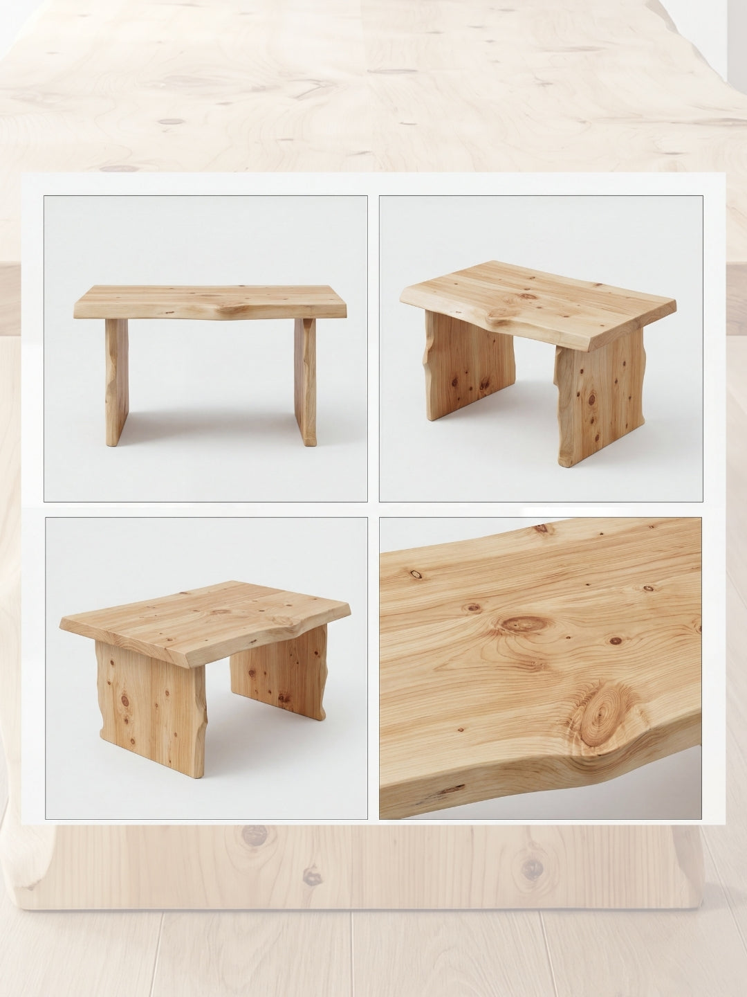 Mesas de comedor Serena - Base de madera