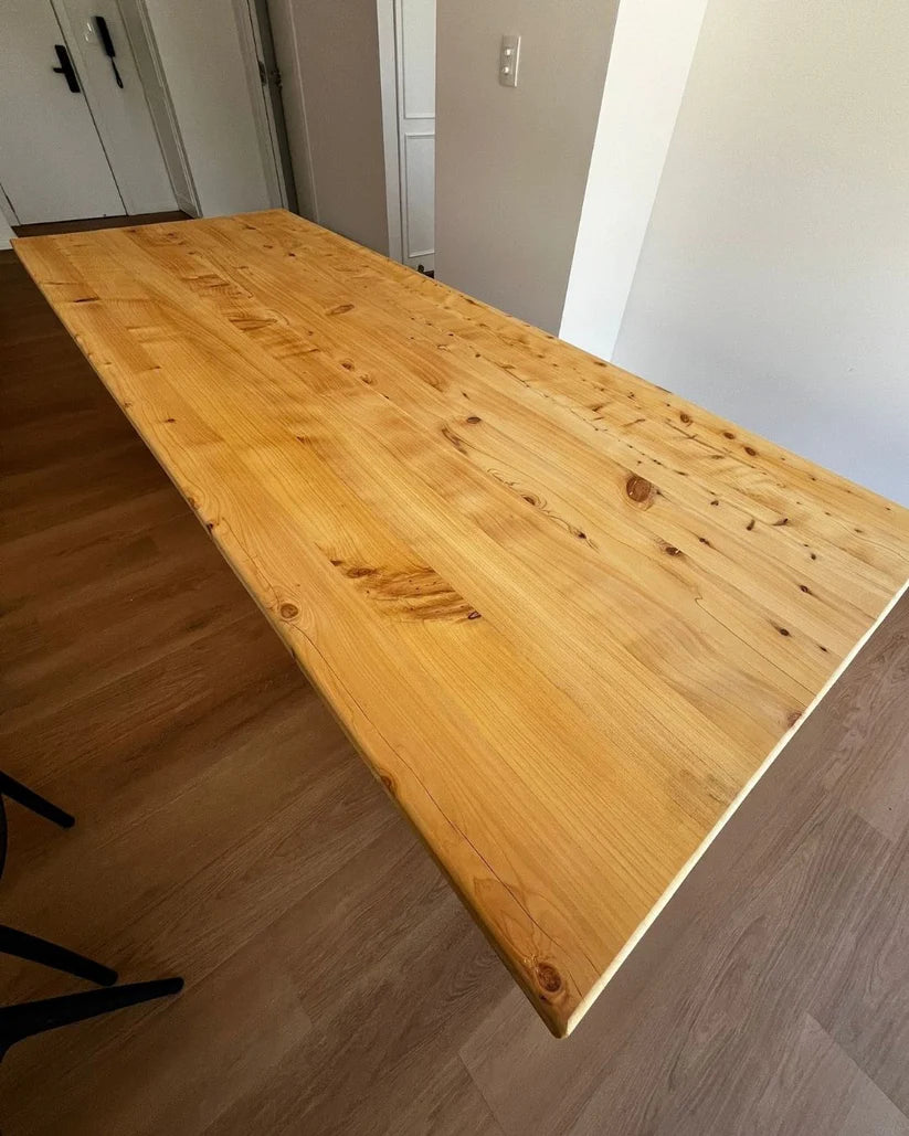 Mesa de Comedor Cruz | Madera Maciza